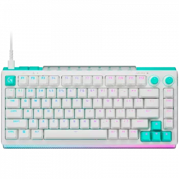Logitech G512 X 75 Mechanical Gaming Keyboard - White - US International - Wired USB