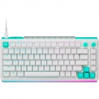 Logitech G512 X 75 Mechanical Gaming Keyboard - White - US International - Wired USB