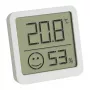 TFA Dostmann 30.5053.02.04 4-Pack White Digital Thermo-Hygrometer with Comfort Zone