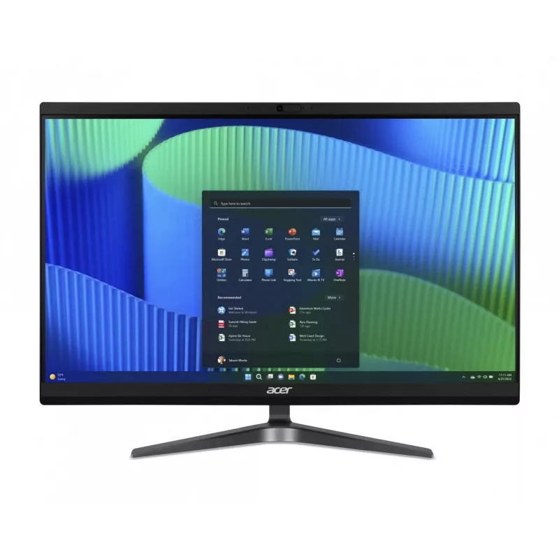 Acer Veriton Vero VZ2724G All-in-One PC, 23.8 inch FHD IPS, Intel Core i5-14400, 8GB DDR5, 512GB SSD, Windows 11 Pro, Black