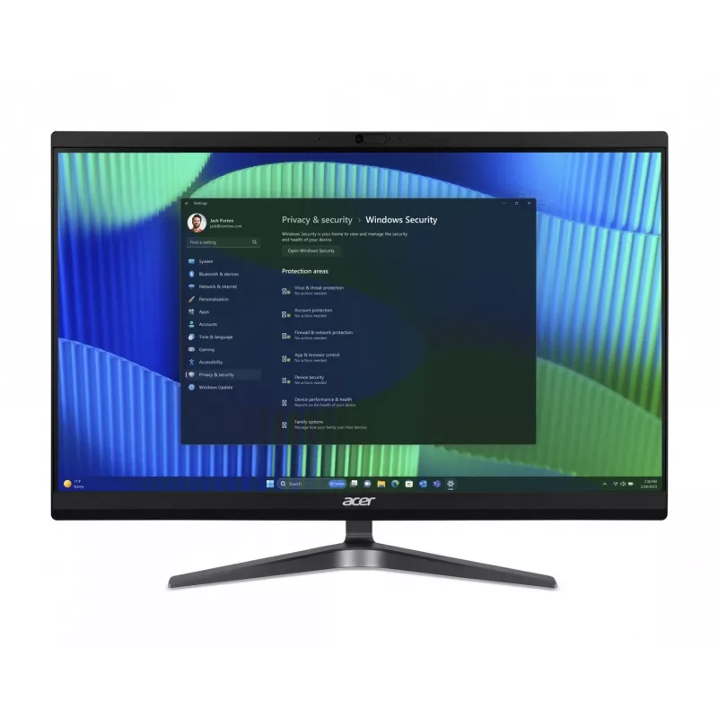 Acer Veriton Vero VZ2724G All-in-One PC, 23.8 inch FHD IPS, Intel Core i5-14400, 8GB DDR5, 512GB SSD, Windows 11 Pro, Black