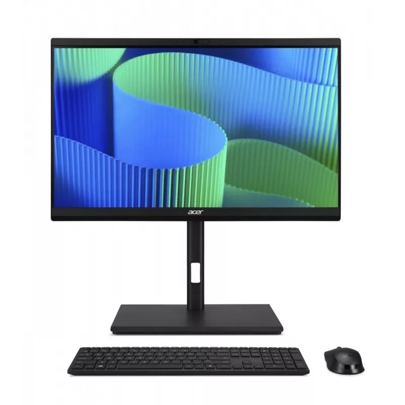 Acer Veriton Vero VZ2724G All-in-One PC, 23.8 inch FHD IPS, Intel Core i5-14400, 8GB DDR5, 512GB SSD, Windows 11 Pro, Black