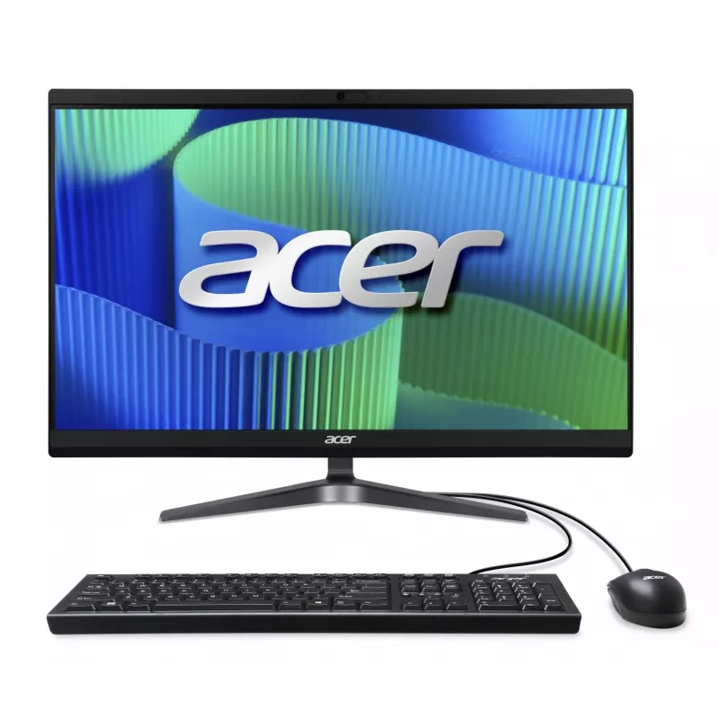 Acer Veriton Vero VZ2724G All-in-One PC, 23.8 inch FHD IPS, Intel Core i5-14400, 8GB DDR5, 512GB SSD, Windows 11 Pro, Black
