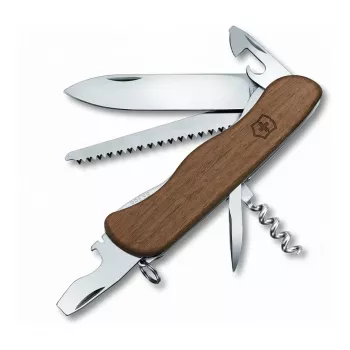 Victorinox Forester Wood Nuss Swiss Army Knife with Walnut Wood Handle