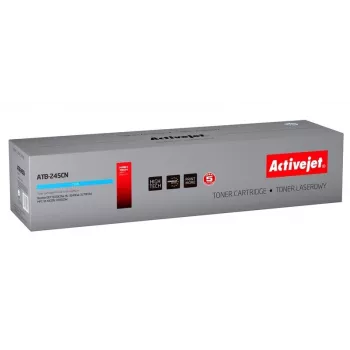 Activejet ATB-245CN Toner Cartridge (Replacement for Brother TN-245C) Supreme Cyan 2200 Pages