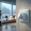 GREENBLUE GB313 F Remote-Controlled 3-Outlet Power Strip with 433.92 MHz RF Remote, 2300W, Type F
