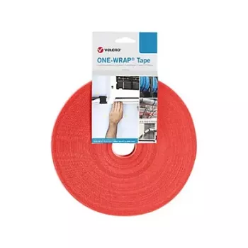 VELCRO One Wrap Band 25m 20mm Red VEL-OW64144