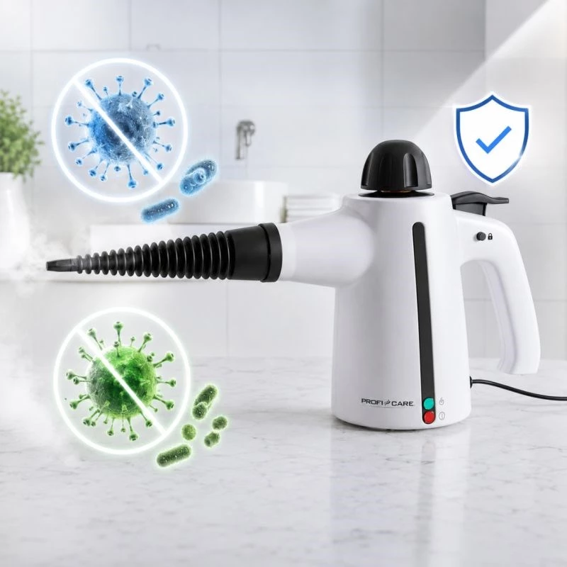 PROFICARE PC-DR 3145 Steam Cleaner, 1000 W, 250 ml, 3.5 bar