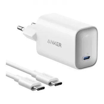 Anker Nano Charger 100W with USB-C Cable, White