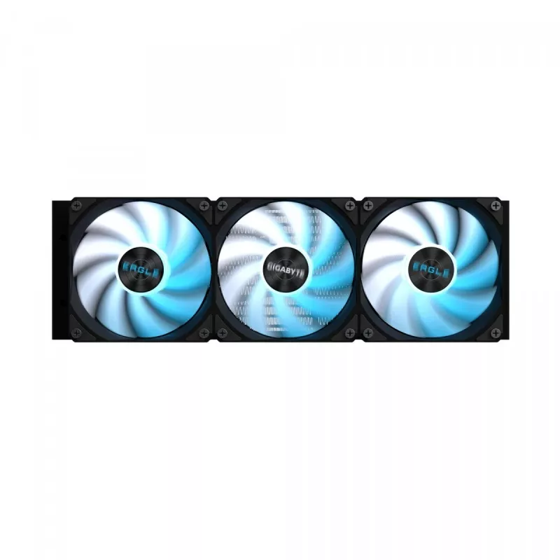 GIGABYTE EAGLE 360 AIO Liquid CPU Cooler, 360mm Radiator, 3x 120mm Fans, ARGB, LGA1700/AM5