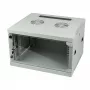 ALLNET 19 inch Wall-Mounted Housing 6U 1-Piece Light Grey SMQ Series