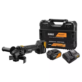 DEWALT DCG45MP2T XR 18V Cordless Angle Grinder 125mm McLaren F1 Team Edition Kit 2x5.0Ah