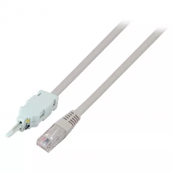 EFB Elektronik RJ45-LSA Patch Cable 2m, 2-Pole, a/b-4/5 Wiring, Grey