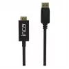 INCA DisplayPort to HDMI Cable 1.8 m 10.2 Gbit/s Black