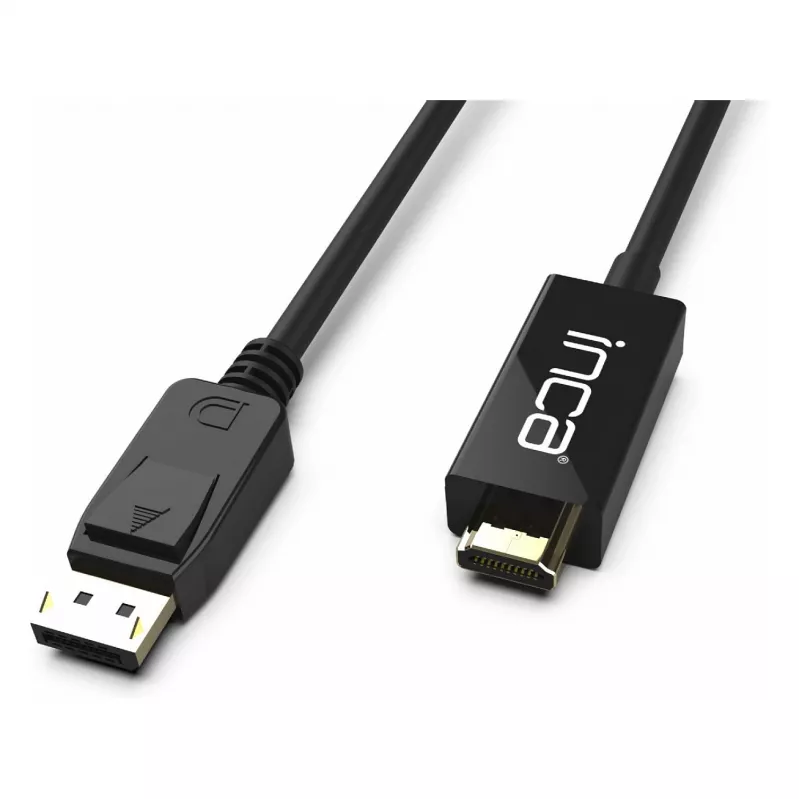 INCA DisplayPort to HDMI Cable 1.8 m 10.2 Gbit/s Black