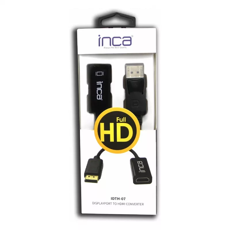 INCA DisplayPort to HDMI Adapter IDTH-07 4K 0.2m Retail