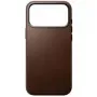 NOMAD Traditional Leather Case for iPhone 17 Pro Max with MagSafe - Brown