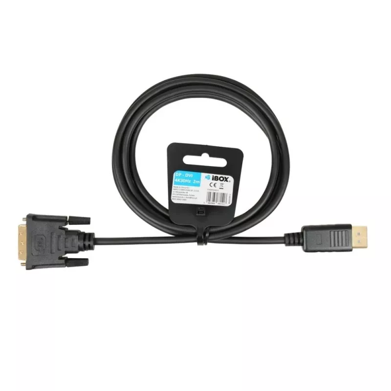 IBOX HDMI to DVI-D Cable FullHD 1080p 2m Black
