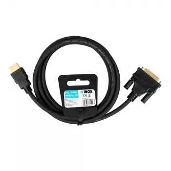IBOX HDMI to DVI-D Cable FullHD 1080p 2m Black