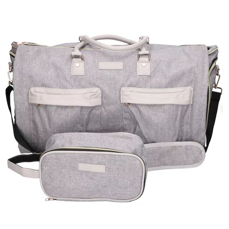 EXTRALINK Black Forest KM05 Travel Bag 51x20x33 cm Foldable + Cosmetic Bag