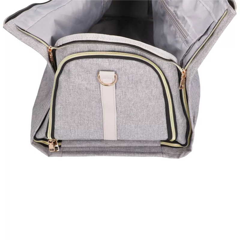 EXTRALINK Black Forest KM05 Travel Bag 51x20x33 cm Foldable + Cosmetic Bag