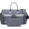 EXTRALINK Black Forest KM05 Travel Bag 51x20x33 cm Foldable + Cosmetic Bag