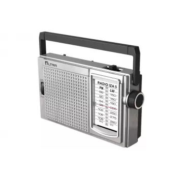 ELTRA Radio IZA-5 Silver FM/AM Portable Radio with Bluetooth and USB