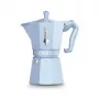 Bialetti MOKA EXCLUSIVE 6TZ Light Blue Stovetop Espresso Maker (9062)