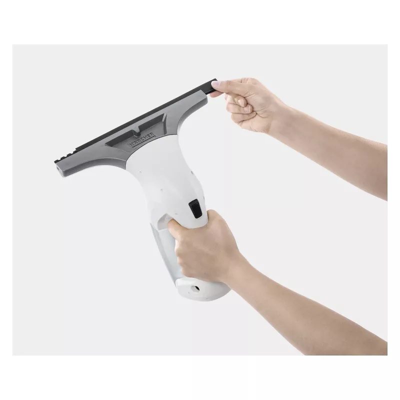 Kärcher WV 3 Comfort Precision Window Vacuum Cleaner, 280 mm Working Width, Lithium-Ion, 100 min Runtime, 0.9 kg