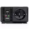 Qoltec MS Wave Voltage Converter 12V to 230V 500/1000W USB