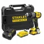 STANLEY FATMAX SFMCD726D2T 18V Brushless Cordless Combi Drill (2x 2.0Ah Batteries, Charger, TSTAK Case)