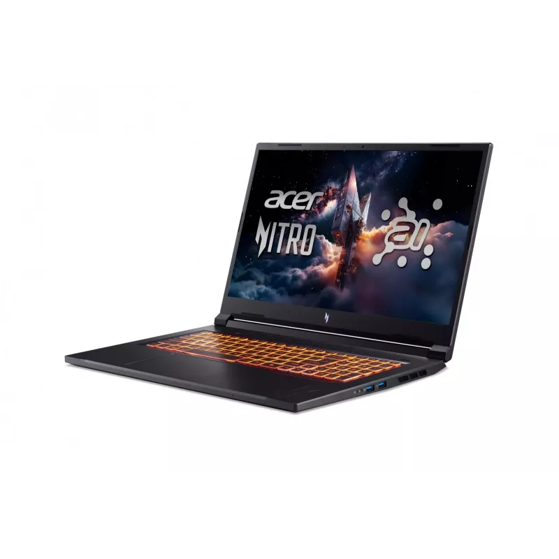 Acer Nitro 17 ANV17-41 Gaming Laptop, AMD Ryzen 7 260, 16GB DDR5, 1TB SSD, GeForce RTX 5060, 17.3 inch QHD 165Hz, Windows 11 Pro, Black