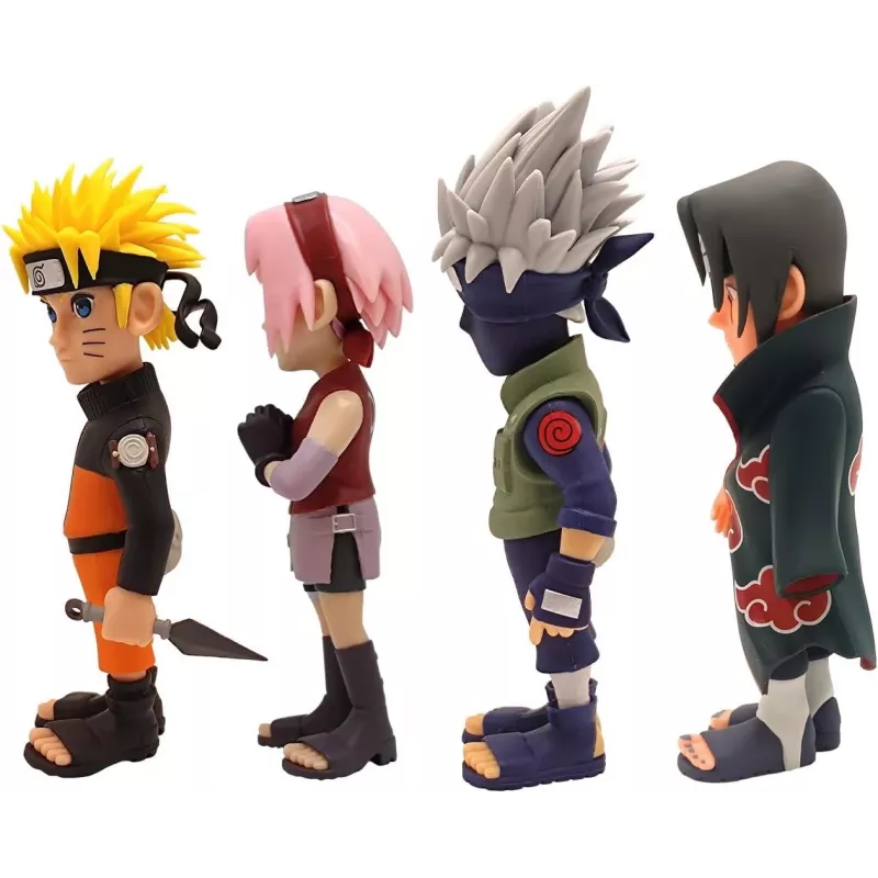 MINIX Naruto Shippuden Set of 4 Collectible Figures 7 cm