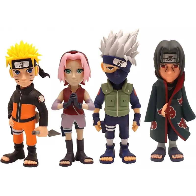 MINIX Naruto Shippuden Set of 4 Collectible Figures 7 cm