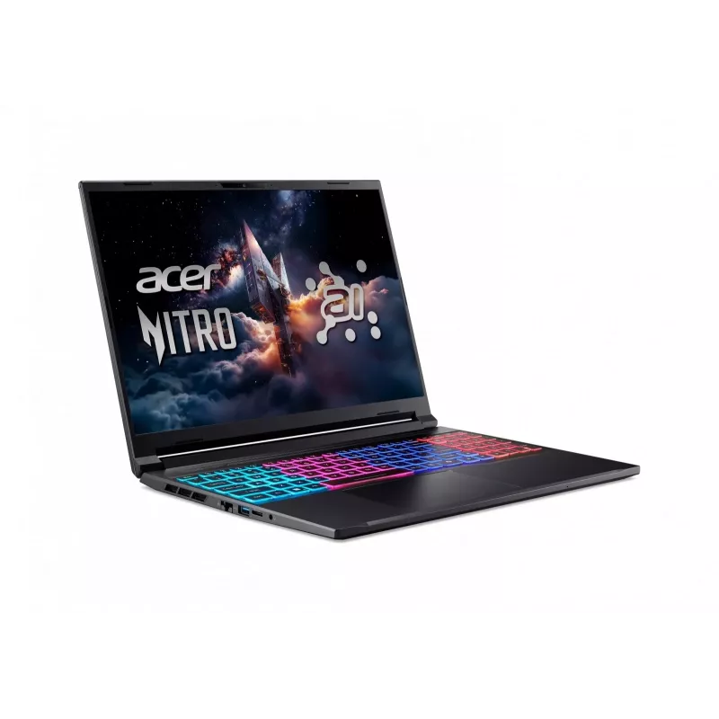 Acer Nitro 16S AI ANV16S-61 Gaming Laptop - AMD Ryzen AI 9 365, 32GB DDR5, 1TB SSD, NVIDIA GeForce RTX 5070, 16 inch WQXGA 180Hz, Windows 11 Pro, Black