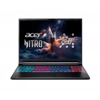 Acer Nitro 16S AI ANV16S-61 Gaming Laptop - AMD Ryzen AI 9 365, 32GB DDR5, 1TB SSD, NVIDIA GeForce RTX 5070, 16 inch WQXGA 180Hz, Windows 11 Pro, Black