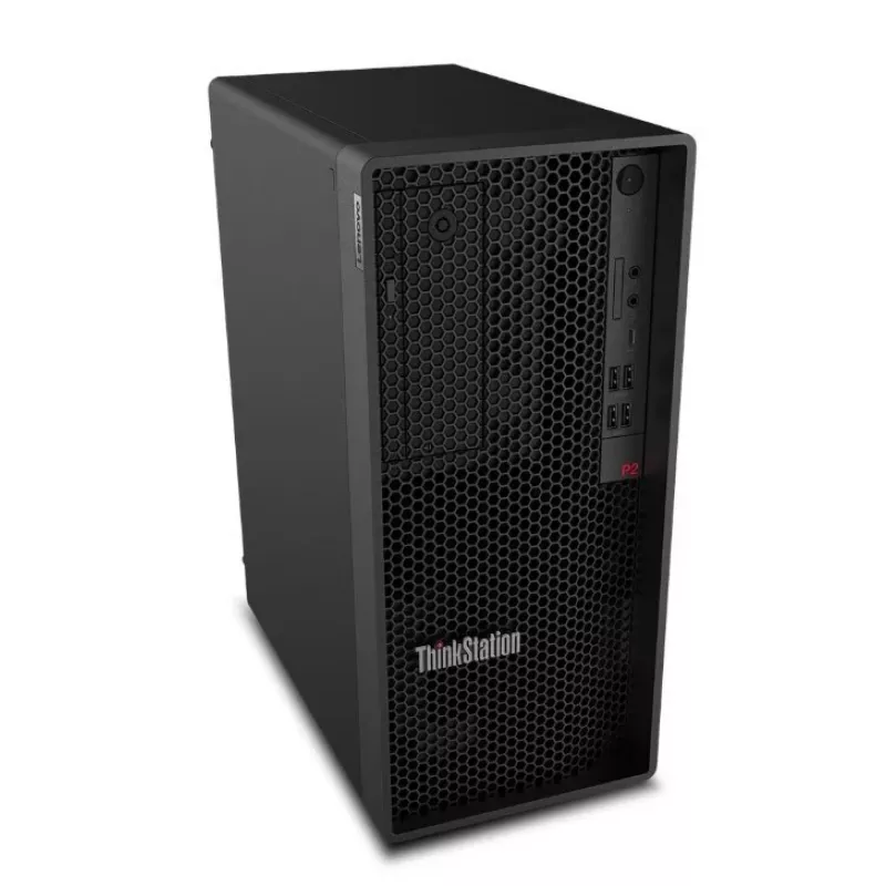 Lenovo ThinkStation P2 Tower Gen 2 Workstation, Intel Core Ultra 7 265K, 32GB DDR5, 1TB NVMe SSD, NVIDIA GeForce RTX 5070 12GB, Windows 11 Pro, Black