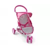 MILLY MALLY Dolls Pram Susie Prestige - Pink/Grey/White