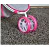 MILLY MALLY Dolls Pram Susie Prestige - Pink/Grey/White