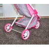 MILLY MALLY Dolls Pram Susie Prestige - Pink/Grey/White
