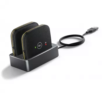 Yealink CPW65-DECT-Duo Wireless Expansion Microphone for CP965 - Black