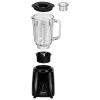 MPM MBL-37 Blender, 500 W, 1.5 L Glass Jug, Stainless Steel Blade, 2 Speeds, Pulse Function, Ice Crushing, Black