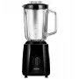 MPM MBL-37 Blender, 500 W, 1.5 L Glass Jug, Stainless Steel Blade, 2 Speeds, Pulse Function, Ice Crushing, Black