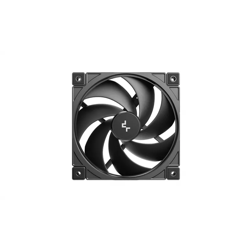 Deepcool FD12 V2 120mm Black Case Fan, 4-Pin PWM, Fluid Dynamic Bearing