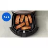Philips NA543/00 Hot Air Fryer 7.2 L 2000 W Black, Champagne