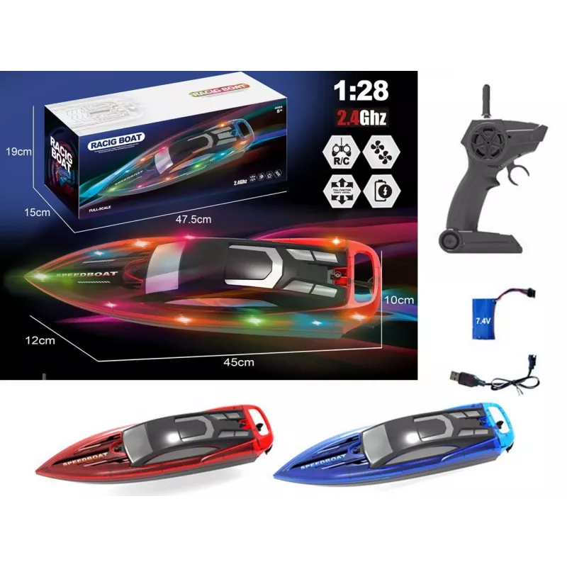 MADEJ Speed Boat 2.4G Light