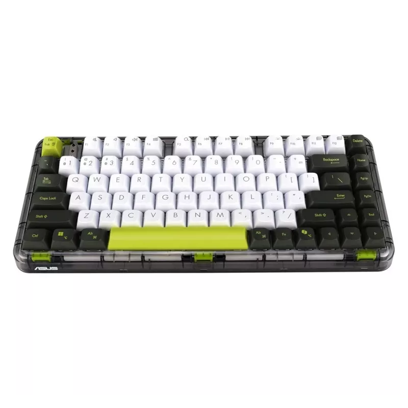 ASUS KD201 Jelly75 Wireless/Bluetooth Keyboard Volt Green