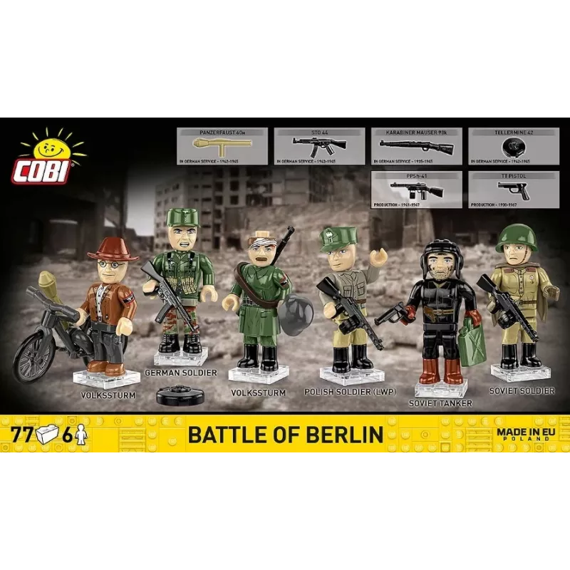 COBI Blocks Battle of Berlin 77 pcs.