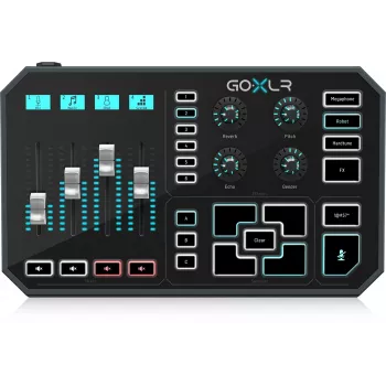 TC Helicon GO XLR – Digital Broadcast Mixer / Audio Interface for Streaming