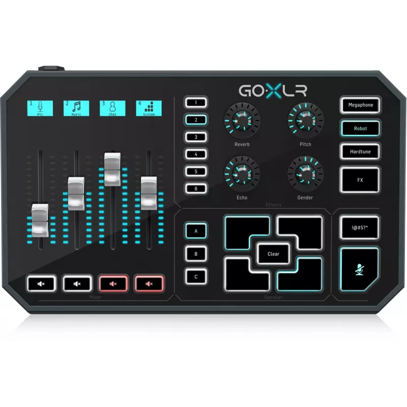 TC Helicon GO XLR – Digital Broadcast Mixer / Audio Interface for Streaming